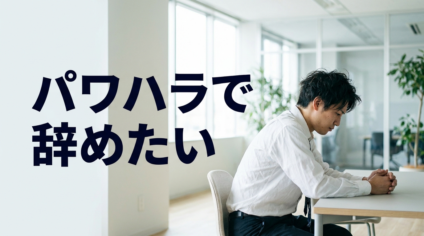 パワハラで辞めたい eyecatch