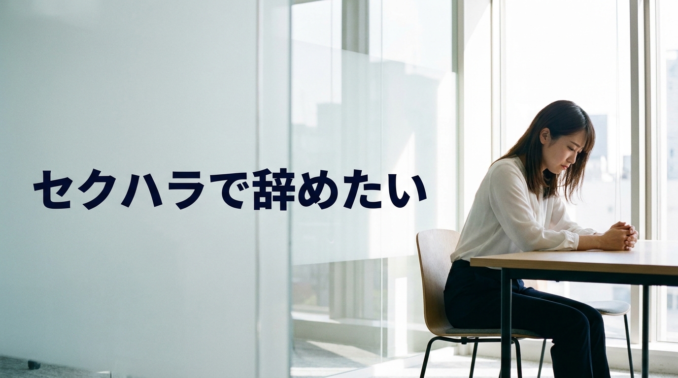 セクハラで辞めたい